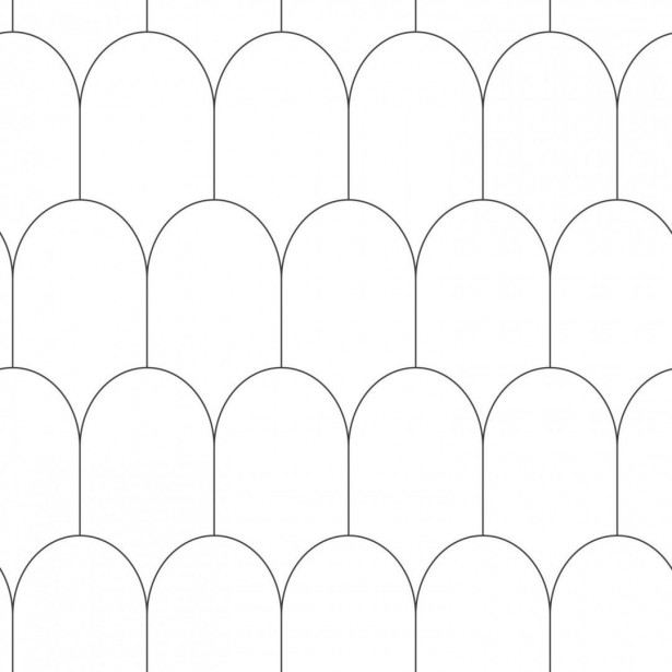 Tapetti Esta Black & White with a splash of Gold 139140, 0,53x10,05m
