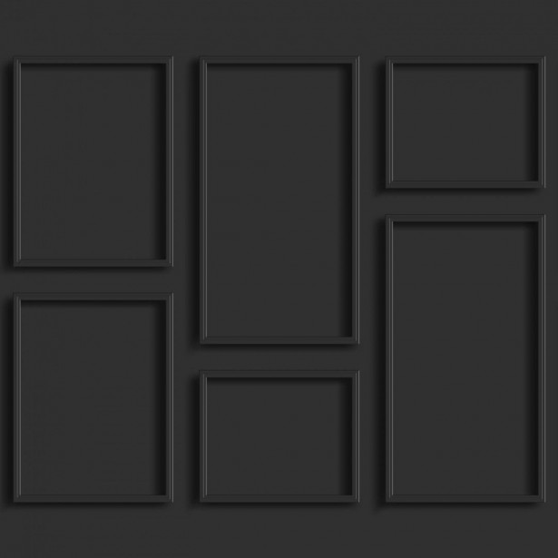 Kuvatapetti Esta Black & White with a splash of Gold 158940, 3,0x3,0m