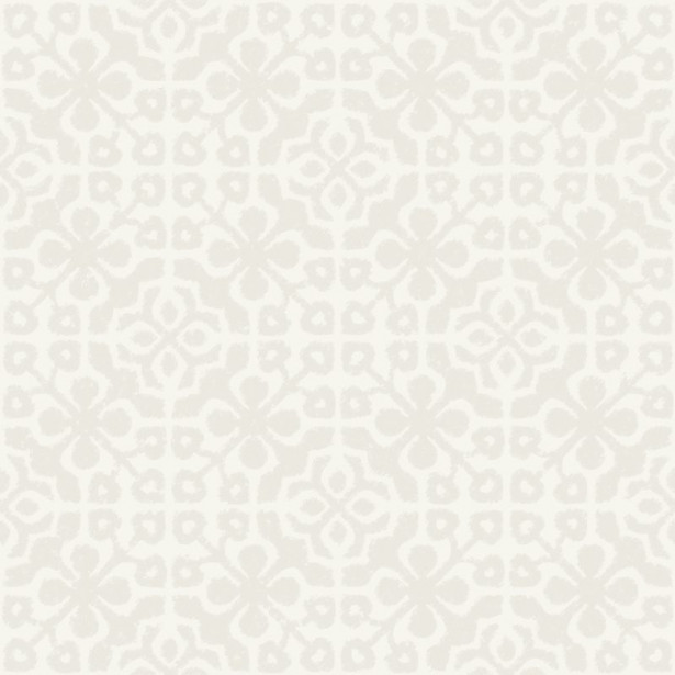 Tapetti Azulejos Tiles 128041 0,53x10,05 m valkoinen/helmiäishopea non-woven