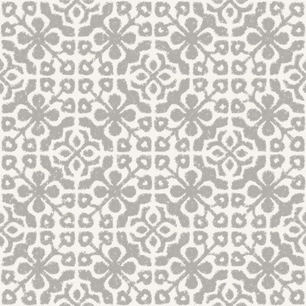 Tapetti Azulejos Tiles 128045 0,53x10,05 m taupe/valkoinen non-woven