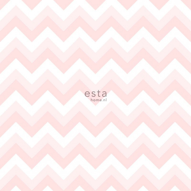 Tapetti Esta Little Bandits 128857, 0,53x10,05m, vaaleanpunainen