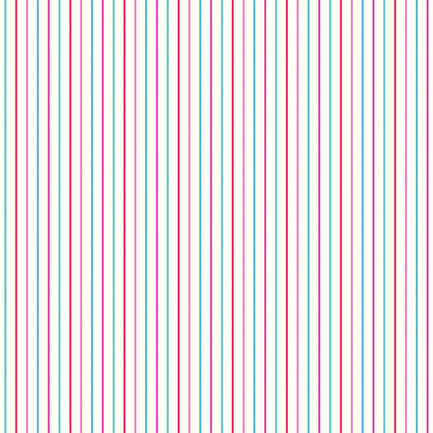Tapetti Stripes 137305 0,53x10,05 m vaaleanpunainen/turkoosi non-woven