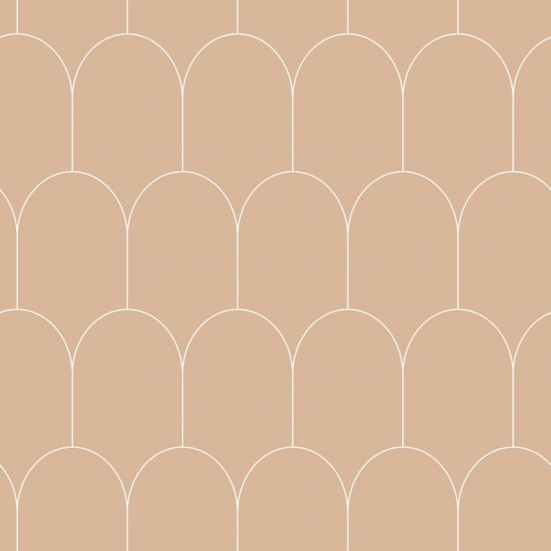 Tapetti Esta Art Deco 139203, 0.53x10.05m, non-woven, beige