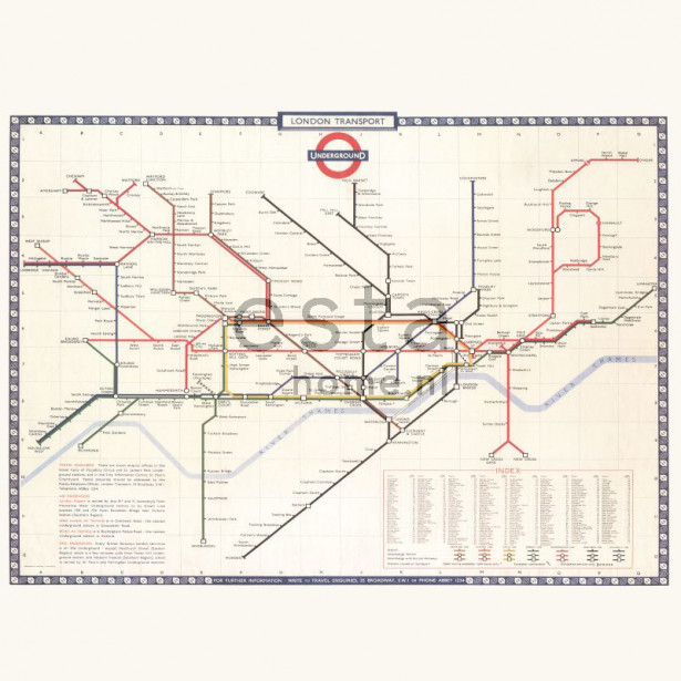 Paneelitapetti PhotowallXL London Transport 158209, 2790x2790mm