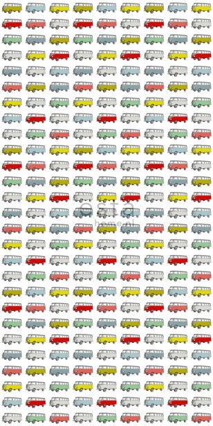 Tapetti WallpaperXXL Vintage Transporters 158713 46,5 cm x 8,37 m