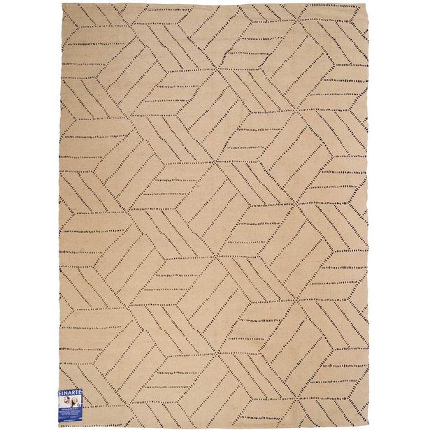 Juuttimatto Finarte Kievari, 160x230, beige