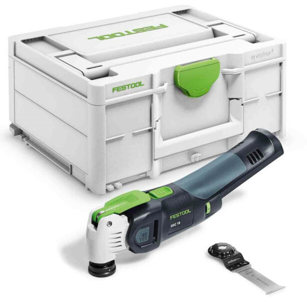 Akkumonitoimityökalu Festool OSC 18 E-Basic, ilman akkua