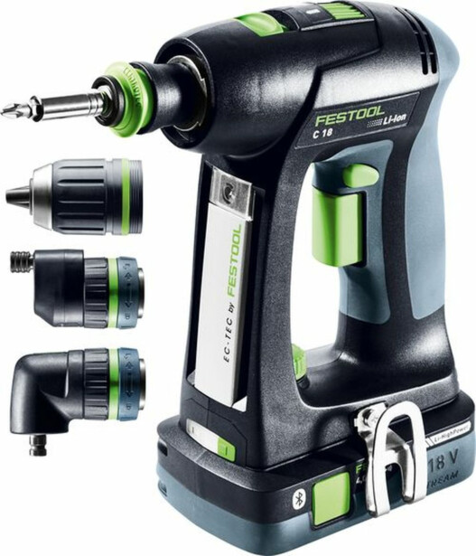 Akkuruuvinväännin Festool C 18 HPC 4,0 I-Set