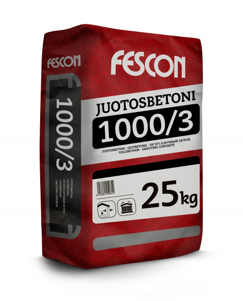Juotosbetoni Fescon JB 1000/3 25 kg