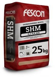 Saumaushiekka Fescon SHM, musta, 25 kg