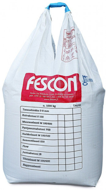 Puhallusrae Fescon PRM, musta, 1000 kg