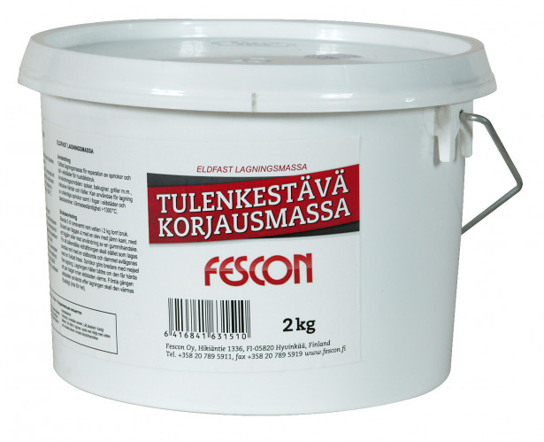 Tulenkestävä korjausmassa Fescon 2 kg