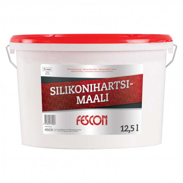 Silikonihartsimaali Fescon valkoinen 12,5 l