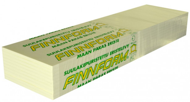 Eristelevy Finnfoam FI-300, suora, 20mm, 15m²/pak