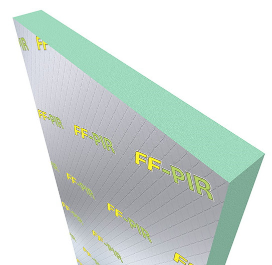 Polyuretaanilevy Finnfoam FF-PIR 150 K900, 600x820mm, runkolevy