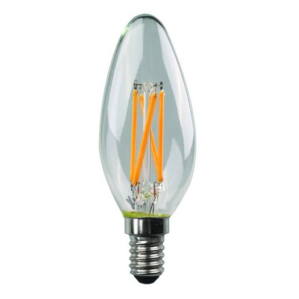 LED-polttimo Finvalo, E14, 4.5W, 3000K, kirkas