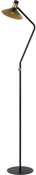 Lattiavalaisin Lucide Pepijn 145cm, musta