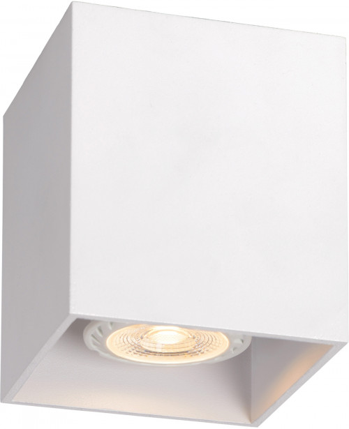 LED-spottivalaisin Lucide Bodi, 8.2x8.2cm, valkoinen