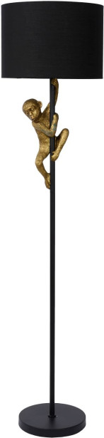 Lattiavalaisin Lucide Extravaganza Chimp 150cm, musta/kulta lisäkuva