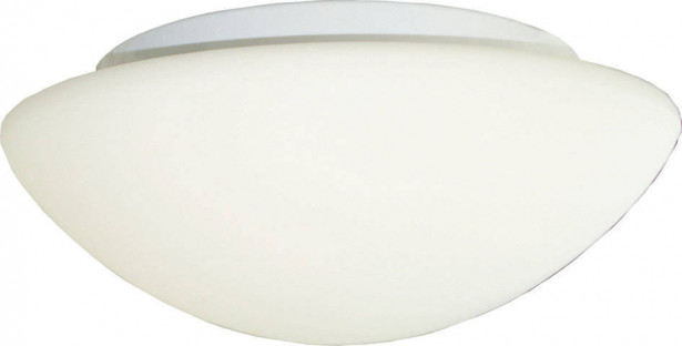 Kattovalaisin LeuchtenDirekt Tammo, 2x60W, 230V, IP20, Ø 350mm, valkoinen