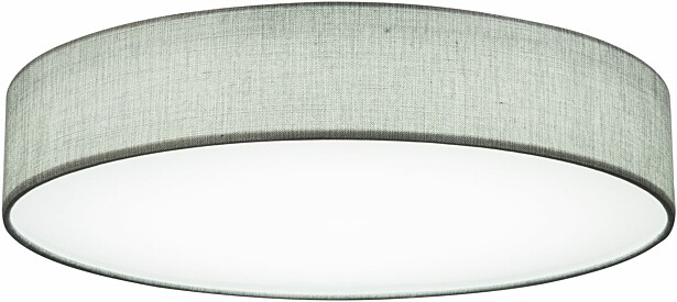 LED-kattovalaisin Globo Paco, CCT, Ø60cm, harmaa