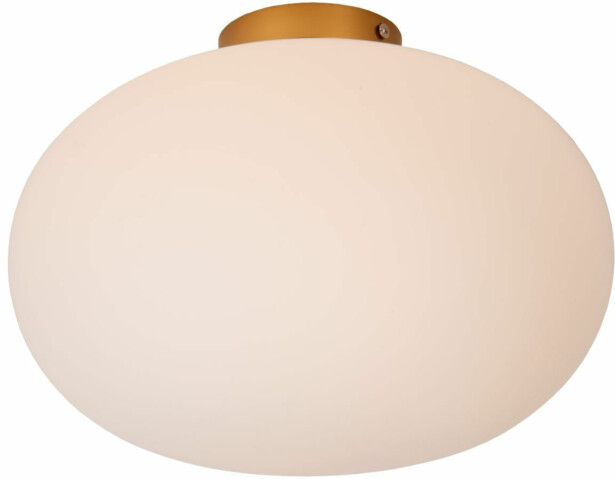 Kattovalaisin Lucide Elysee Ø38cm, 1xE27, opaali/mattakulta
