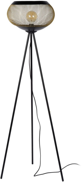 Lattiavalaisin Lucide Lucas 150cm, mattakulta/musta