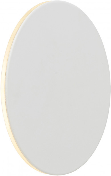 Seinävalaisin Lucide Eklyps LED, Ø15 cm, 1x6W, valkoinen