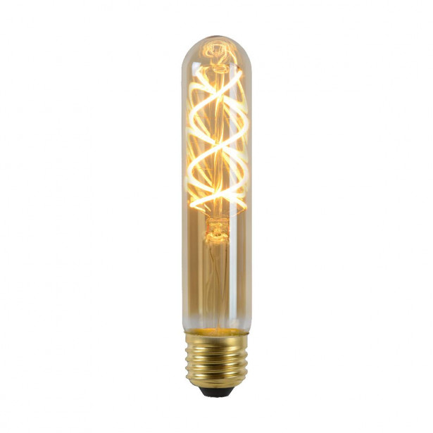 LED-lamppu Lucide filamentti E27, Ø3cm, himmennettävä, 5W, 2200K, amber