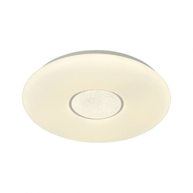 LED-plafondi FocusLight Moon, Ø39.5cm, 24W, valkoinen