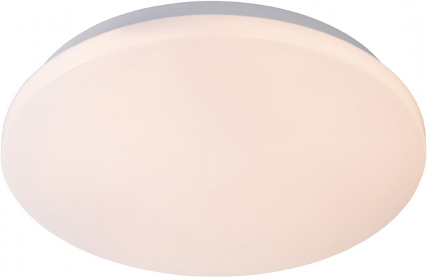 LED-kattovalaisin Lucide Otis, Ø39 cm, 1x32W, opaali