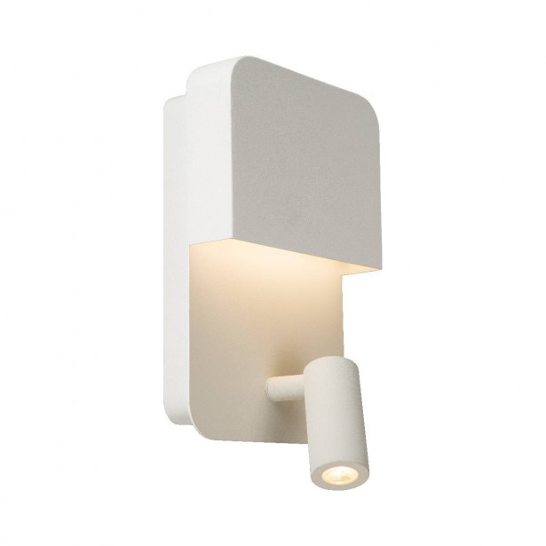 LED-seinävalaisin Lucide Boxer, 2x5W, valkoinen