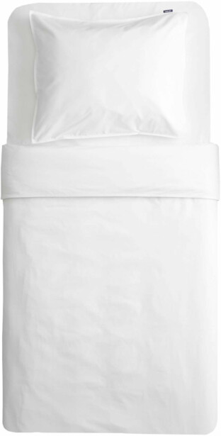 Pussilakanasetti Familon Ultra Percale, 150x210cm, valkoinen, Verkkokaupan poistotuote