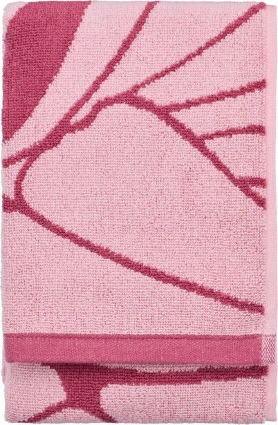 Kylpypyyhe Finlayson Lilia, 70x150cm, roosa