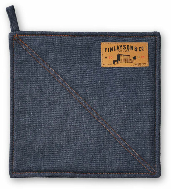 Patalappu Finlayson Old Jeans, 22x22cm, sininen, 2kpl