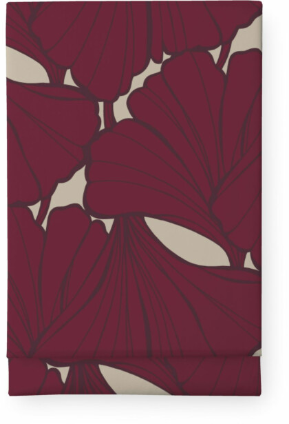 Pöytäliina Finlayson Lilia Pieni 145x250cm, viininpunainen/beige
