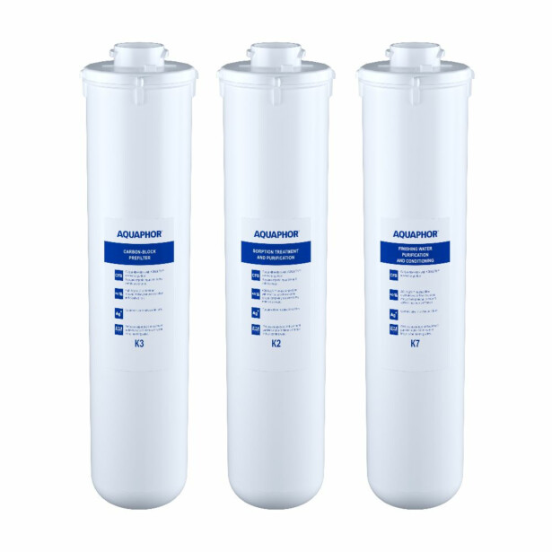 Käänteisosmoosijärjestelmän vaihtosuodatinpakkaus Aquaphor K1-K2-K7BM (RO-102S EU, 202S EU)