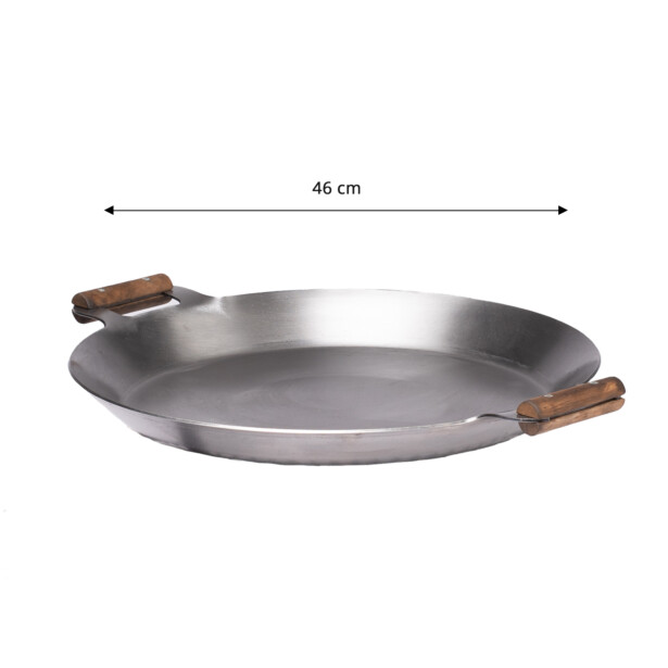 Muurinpohjapannu GrillSymbol FP-460, Ø 46cm