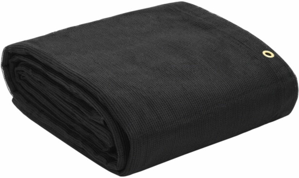 Konttiverkko HDPE, 3x5 m, musta