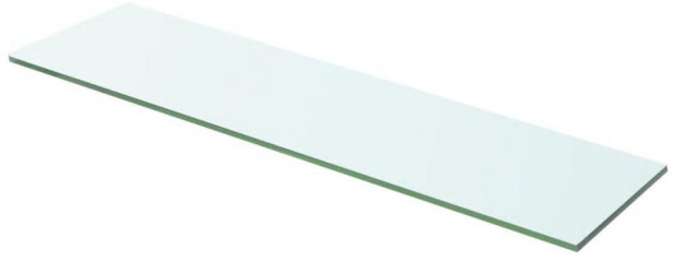 Hyllypaneeli, kirkas lasi, 60x12 cm