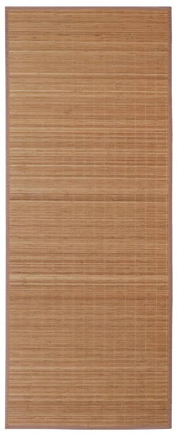 Bambumatto, 100x160cm, luistamaton pohja, ruskea