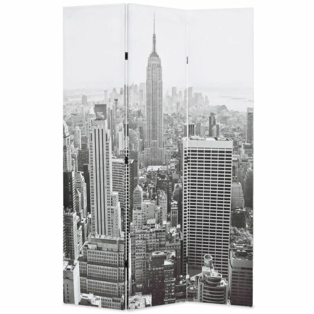 Taitettava tilanjakaja 120x170 cm new yorkin päivämaisema_1