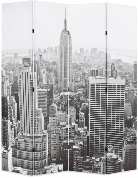Taitettava tilanjakaja 160x170 cm new yorkin päivämaisema_1