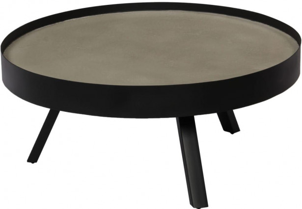 Sohvapöytä betonisella pöytälevyllä 74x32 cm_1