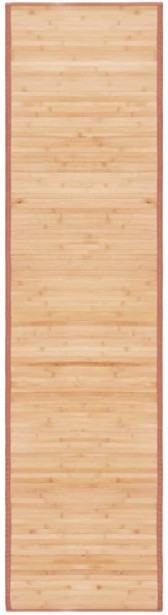 Bambumatto, 80x300cm, liukumaton pohja, ruskea