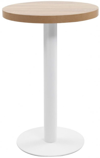 Bistropöytä vaaleanruskea 50 cm mdf_1