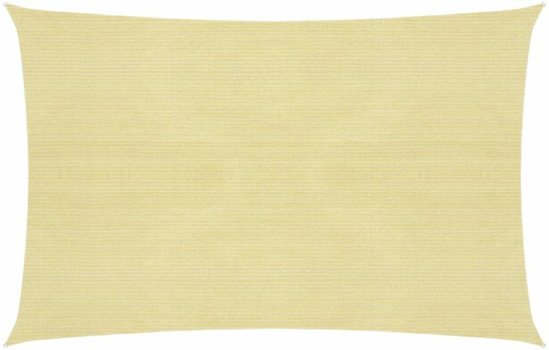 Aurinkopurje 160 g/m², beige 3,5x4,5 m HDPE