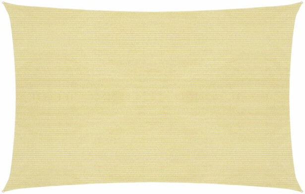 Aurinkopurje 160 g/m², beige 3,5x4,5 m HDPE