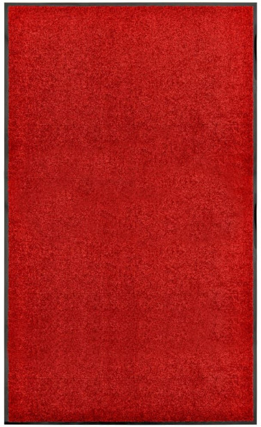 Käytävämatto, 90x150cm, pestävä, punainen