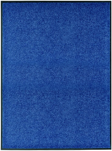 Käytävämatto, 90x120cm, pestävä, sininen